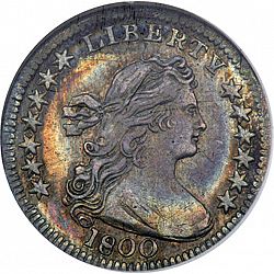 nickel 1800 Large Obverse coin