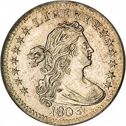 nickel 1803 Large Obverse coin