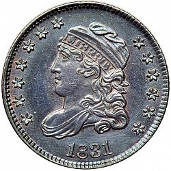 nickel 1831 Large Obverse coin