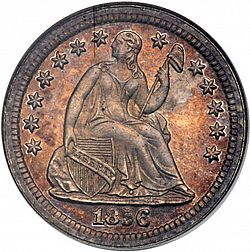 nickel 1856 Large Obverse coin