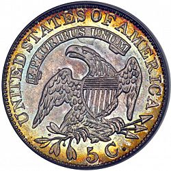 nickel 1829 Large Reverse coin