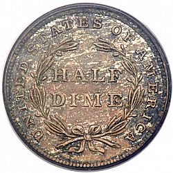 nickel 1840 Large Reverse coin