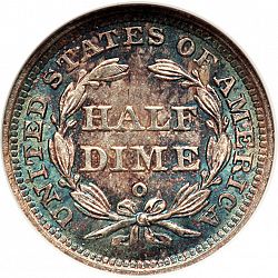 nickel 1848 Large Reverse coin