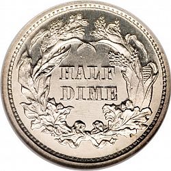 nickel 1872 Large Reverse coin