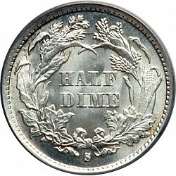 nickel 1872 Large Reverse coin