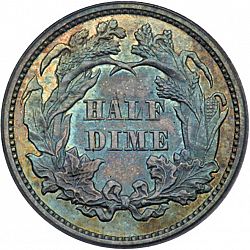 nickel 1873 Large Reverse coin