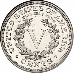 nickel 1904 Large Reverse coin