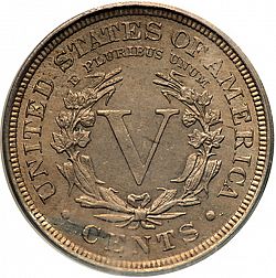 nickel 1911 Large Reverse coin
