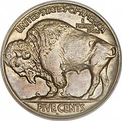 nickel 1919 Large Reverse coin