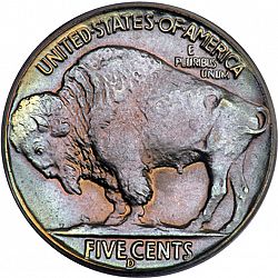 nickel 1938 Large Reverse coin