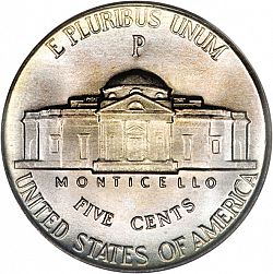 nickel 1944 Large Reverse coin