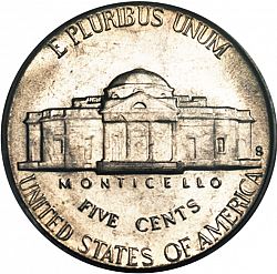 nickel 1946 Large Reverse coin