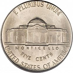 nickel 1952 Large Reverse coin