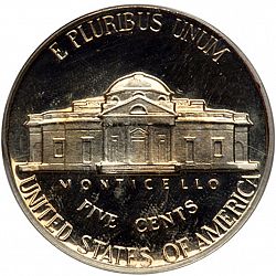 nickel 1954 Large Reverse coin