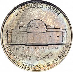 nickel 1959 Large Reverse coin