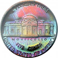 nickel 1974 Large Reverse coin