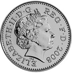 10p Obverse Image minted in UNITED KINGDOM in 2008 (1971-up  -  Elizabeth II - Decimal Coinage)  - The Coin Database