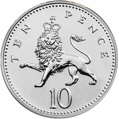 10p Reverse Image minted in UNITED KINGDOM in 1983 (1971-up  -  Elizabeth II - Decimal Coinage)  - The Coin Database