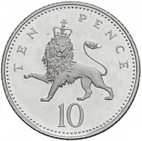 10p Reverse Image minted in UNITED KINGDOM in 1999 (1971-up  -  Elizabeth II - Decimal Coinage)  - The Coin Database