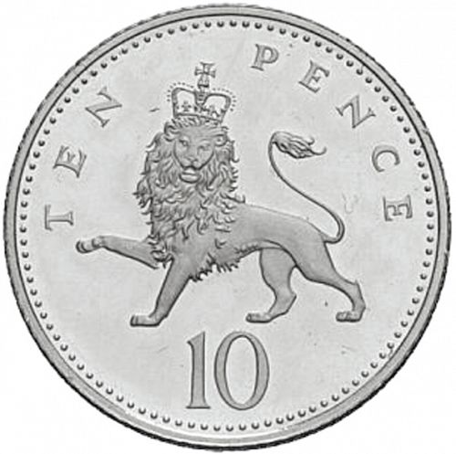 10p Reverse Image minted in UNITED KINGDOM in 2000 (1971-up  -  Elizabeth II - Decimal Coinage)  - The Coin Database