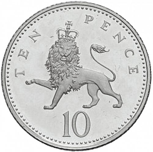 10p Reverse Image minted in UNITED KINGDOM in 2002 (1971-up  -  Elizabeth II - Decimal Coinage)  - The Coin Database