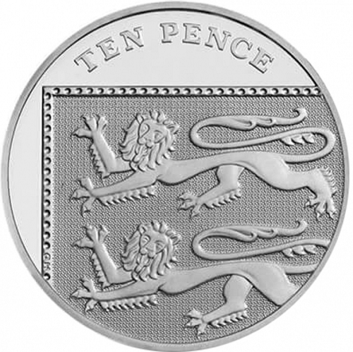 10p Reverse Image minted in UNITED KINGDOM in 2017 (1971-up  -  Elizabeth II - Decimal Coinage)  - The Coin Database