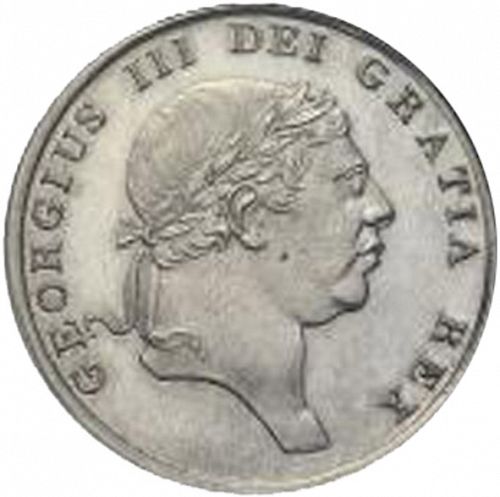 Eighteen Pence Obverse Image minted in UNITED KINGDOM in 1812 (1760-20 - George III)  - The Coin Database