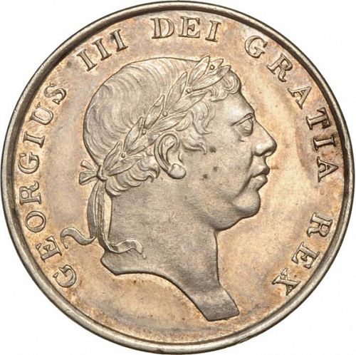 Eighteen Pence Obverse Image minted in UNITED KINGDOM in 1816 (1760-20 - George III)  - The Coin Database