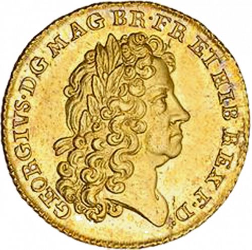 Guinea Obverse Image minted in UNITED KINGDOM in 1714 (1714-27 - George I)  - The Coin Database