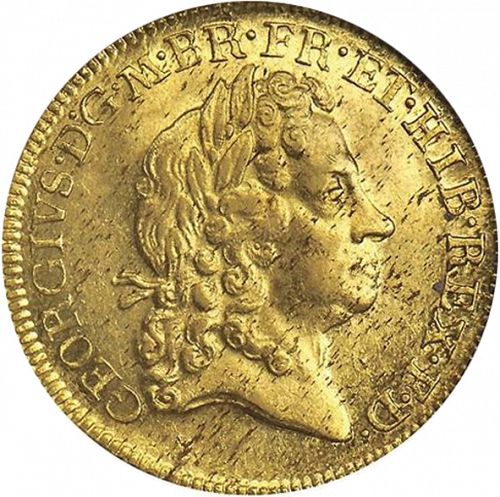 Guinea Obverse Image minted in UNITED KINGDOM in 1715 (1714-27 - George I)  - The Coin Database