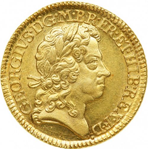 Guinea Obverse Image minted in UNITED KINGDOM in 1720 (1714-27 - George I)  - The Coin Database