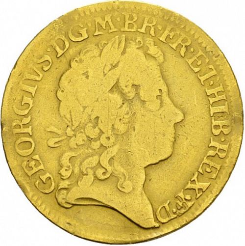Guinea Obverse Image minted in UNITED KINGDOM in 1721 (1714-27 - George I)  - The Coin Database