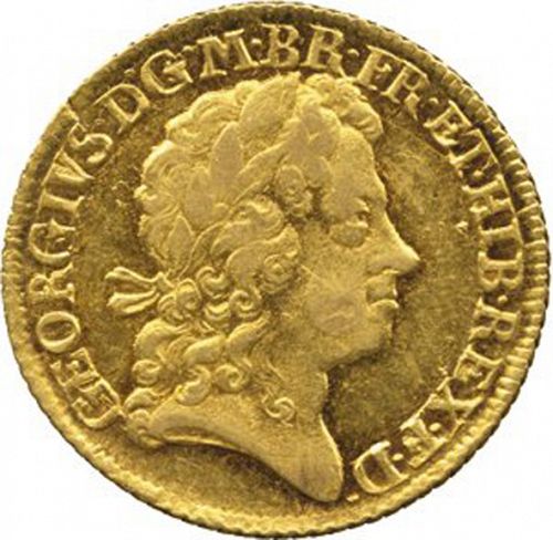 Guinea Obverse Image minted in UNITED KINGDOM in 1722 (1714-27 - George I)  - The Coin Database