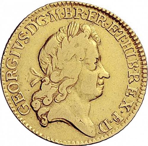 Guinea Obverse Image minted in UNITED KINGDOM in 1723 (1714-27 - George I)  - The Coin Database