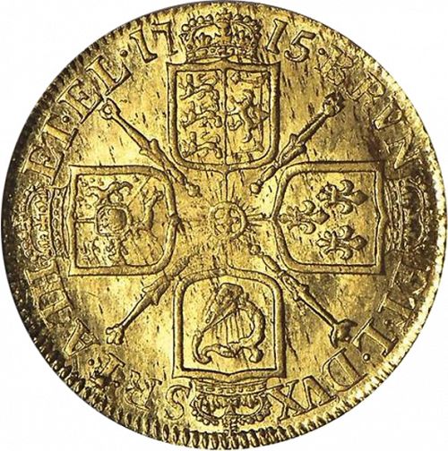 Guinea Reverse Image minted in UNITED KINGDOM in 1715 (1714-27 - George I)  - The Coin Database