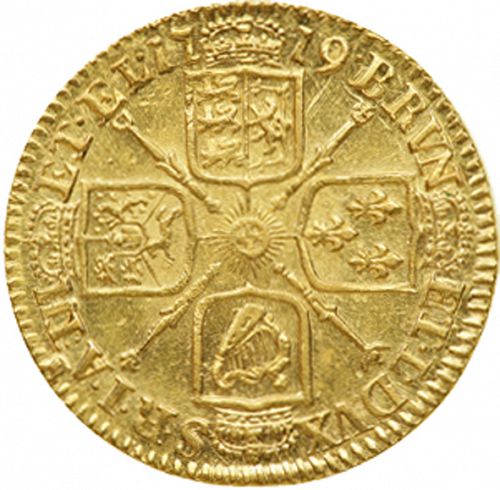 Guinea Reverse Image minted in UNITED KINGDOM in 1719 (1714-27 - George I)  - The Coin Database