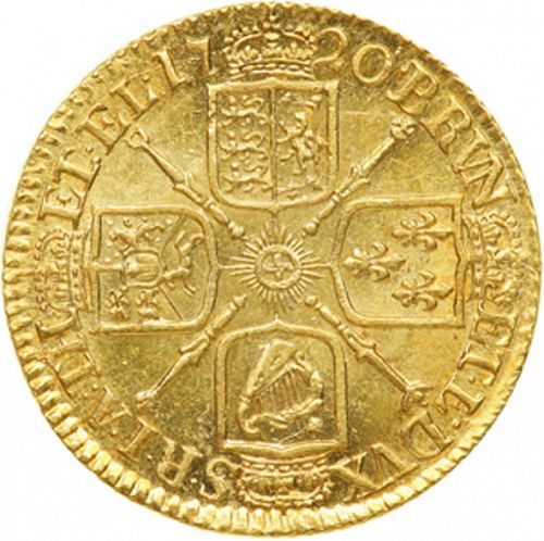 Guinea Reverse Image minted in UNITED KINGDOM in 1720 (1714-27 - George I)  - The Coin Database