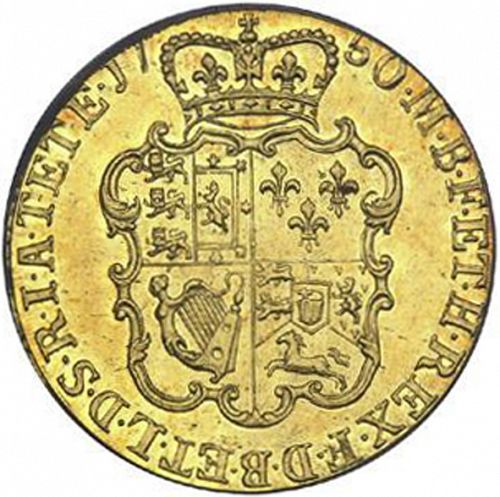 Guinea Reverse Image minted in UNITED KINGDOM in 1750 (1727-60 - George II)  - The Coin Database