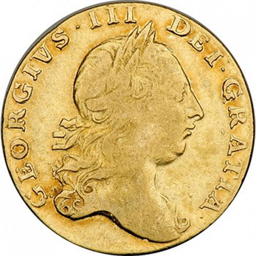 Guinea Obverse Image minted in UNITED KINGDOM in 1764 (1760-20 - George III)  - The Coin Database