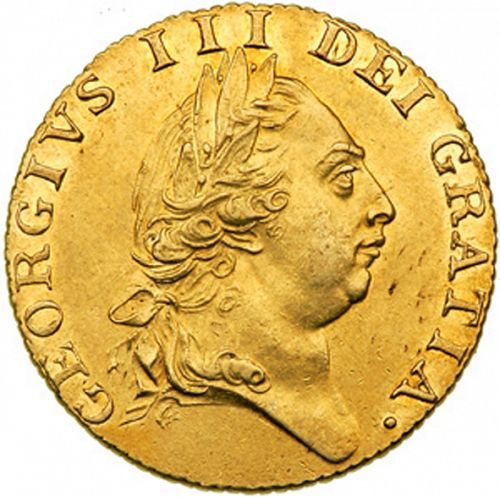 Guinea Obverse Image minted in UNITED KINGDOM in 1787 (1760-20 - George III)  - The Coin Database