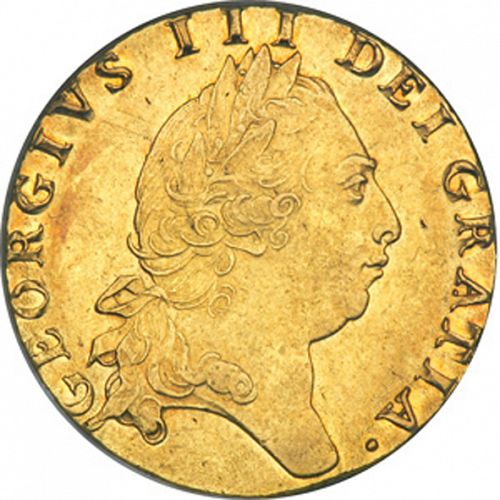 Guinea Obverse Image minted in UNITED KINGDOM in 1794 (1760-20 - George III)  - The Coin Database