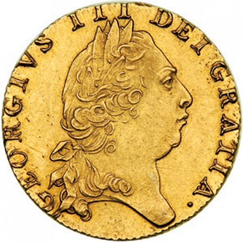 Guinea Obverse Image minted in UNITED KINGDOM in 1798 (1760-20 - George III)  - The Coin Database
