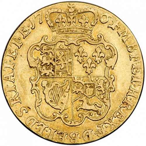 Guinea Reverse Image minted in UNITED KINGDOM in 1764 (1760-20 - George III)  - The Coin Database