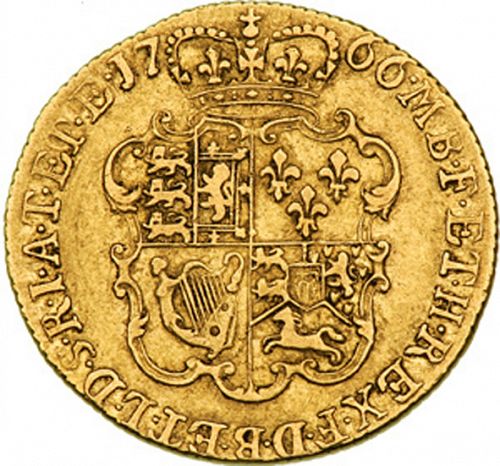 Guinea Reverse Image minted in UNITED KINGDOM in 1766 (1760-20 - George III)  - The Coin Database