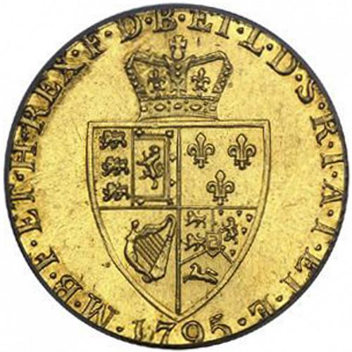 Guinea Reverse Image minted in UNITED KINGDOM in 1795 (1760-20 - George III)  - The Coin Database