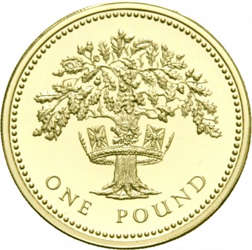 £1 Reverse Image minted in UNITED KINGDOM in 1987 (1971-up  -  Elizabeth II - Decimal Coinage)  - The Coin Database