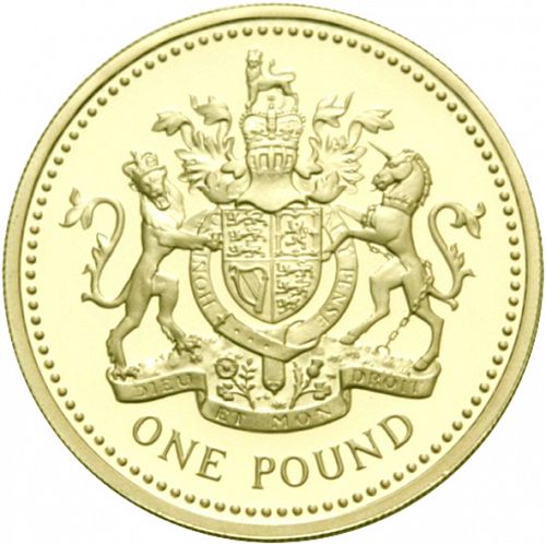 £1 Reverse Image minted in UNITED KINGDOM in 1993 (1971-up  -  Elizabeth II - Decimal Coinage)  - The Coin Database