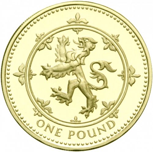£1 Reverse Image minted in UNITED KINGDOM in 1994 (1971-up  -  Elizabeth II - Decimal Coinage)  - The Coin Database