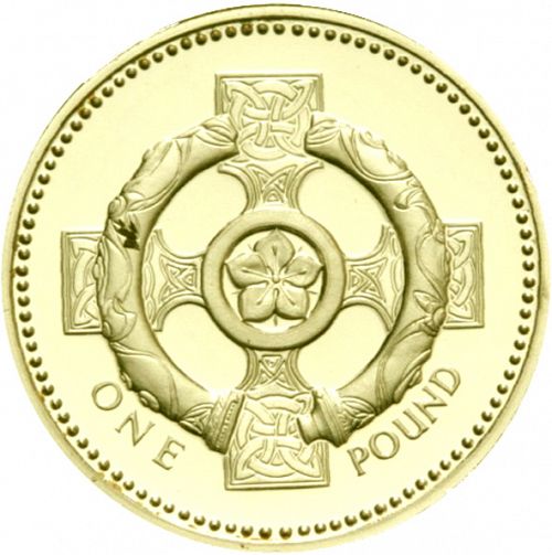 £1 Reverse Image minted in UNITED KINGDOM in 2001 (1971-up  -  Elizabeth II - Decimal Coinage)  - The Coin Database