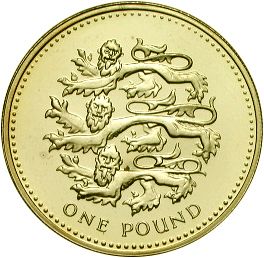 £1 Reverse Image minted in UNITED KINGDOM in 2002 (1971-up  -  Elizabeth II - Decimal Coinage)  - The Coin Database